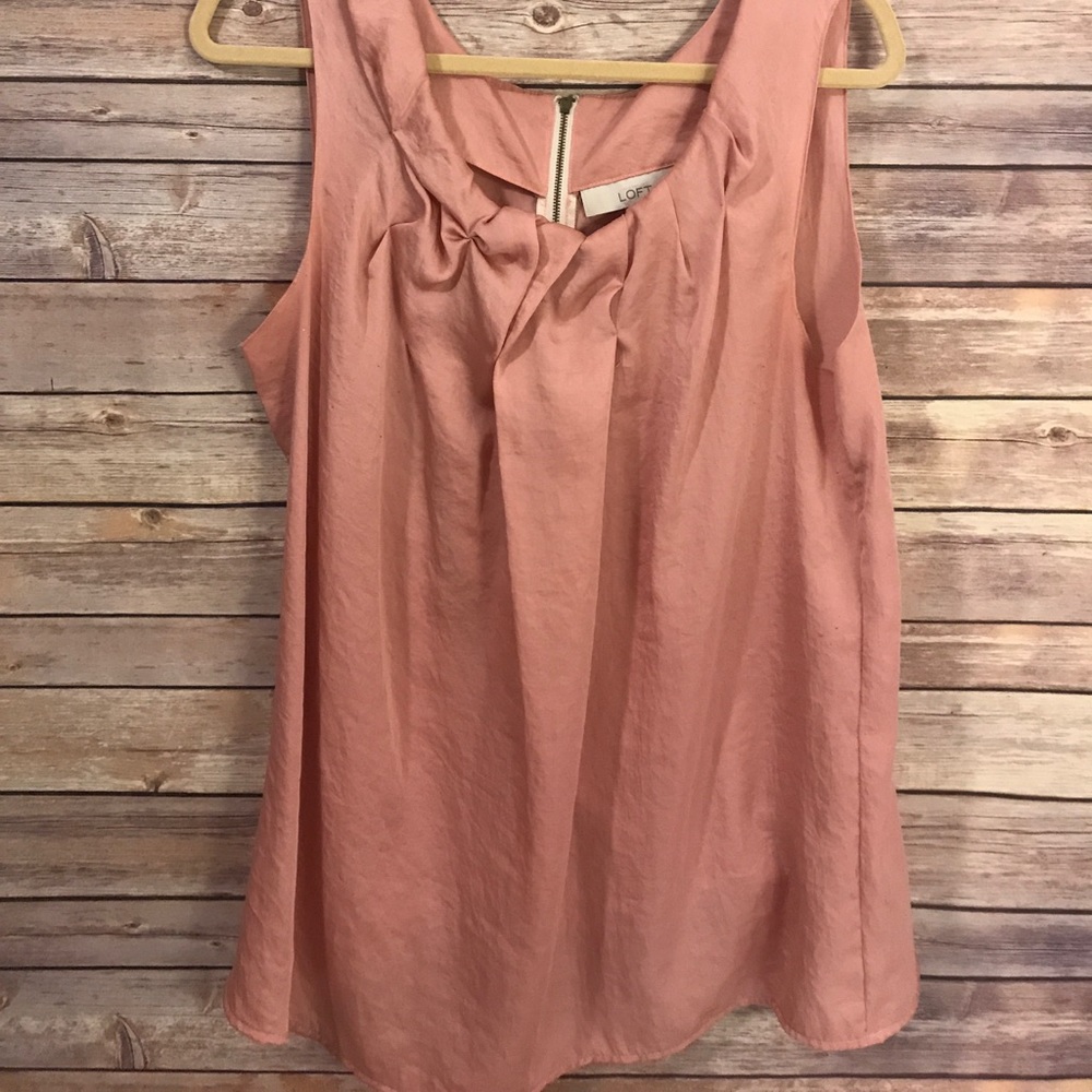 XL LOFT sleeveless blouse